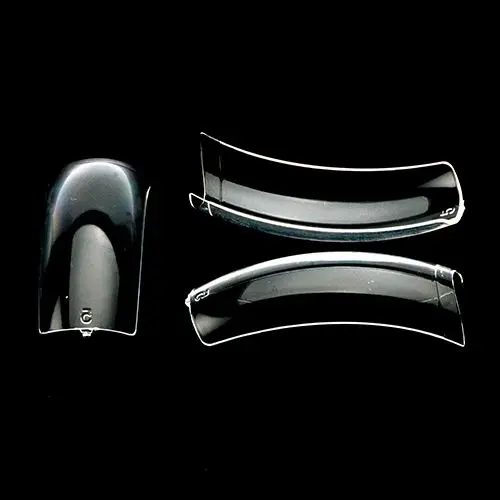 50db Átlátszó köröm tipek 3-as - Royal Fancy, Clear