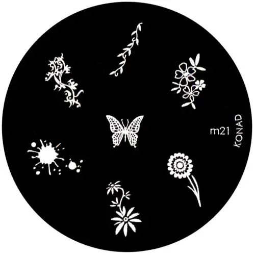 Mintasablon körömnyomdázáshoz m21 - különféle minták