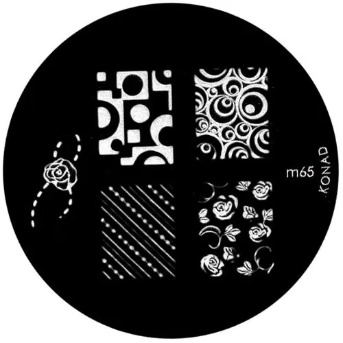 Korong körömnyomdázáshoz m65 - különféle minták