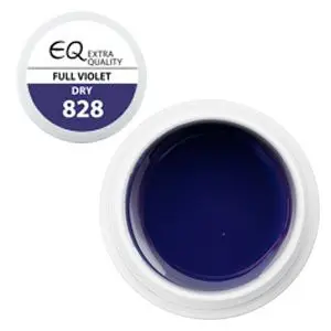 Extra quality UV zselé 5g – 828 Dry - Full Violet