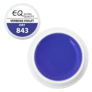 843 Dry – Verbena Violet, színes UV zselé 5g