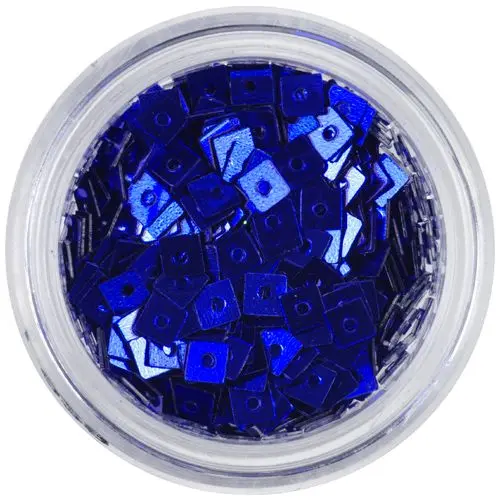 Sötétkék lyukas négyzet