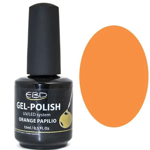 UV gél lakk 15ml – Orange Papilio 180/gél lakk készítés