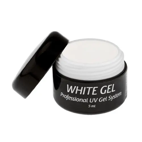 UV zselé Inginails Professional  - White Gel 5ml /építő zselék