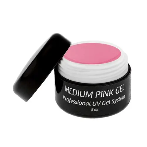 UV zselé Inginails Professional - Medium Pink Gel 5ml /építő zselék