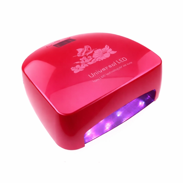 Pirosas rózsaszín LED lámpa - 66W/műkörmös lámpa