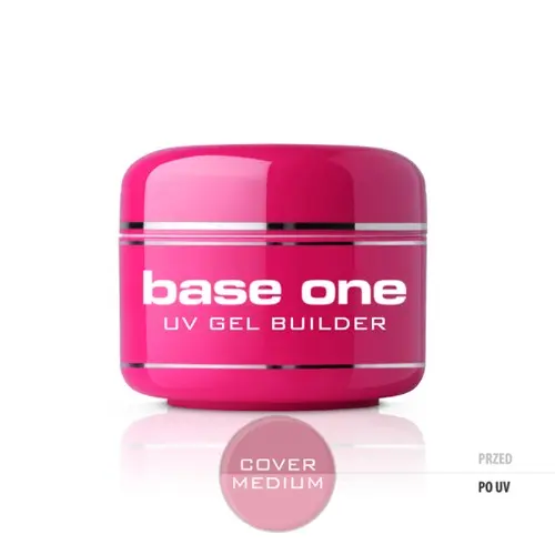 Silcare Base One Gel – Cover Medium, 5g/műköröm építő zselé