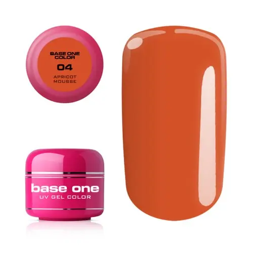 Gel Silcare Base One Color - Apricot Mousse 04, 5g