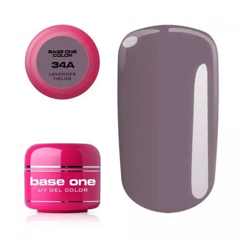 Gel Silcare Base One Color - Lavender Fields 34A, 5g
