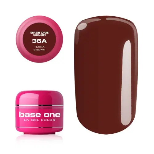 Gel Silcare Base One Color - Terra Brown 36A, 5g