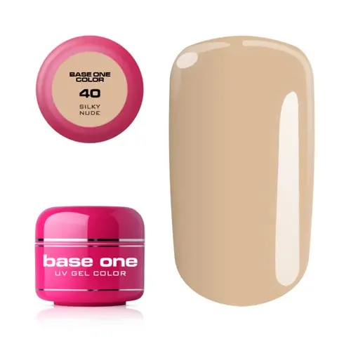 Gel Silcare Base One Color - Silky Nude 40, 5g