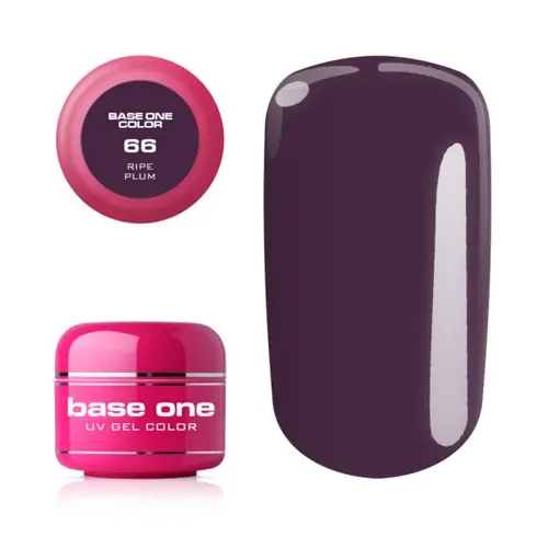 Gel Silcare Base One Color - Ripe Plum 66, 5g