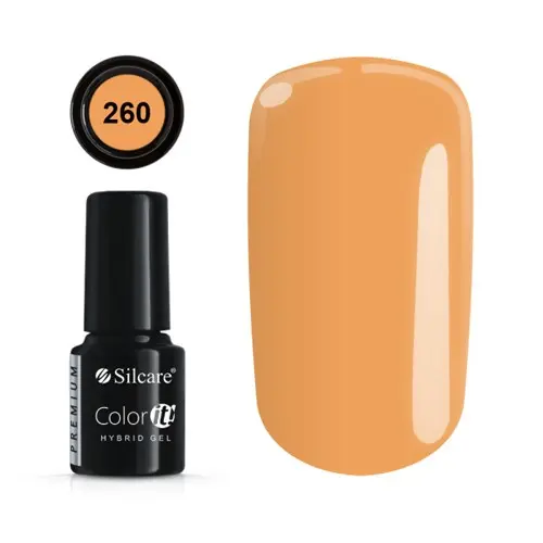 Gél lakk -Silcare Color IT Premium 260, 6g/gél lakk készítés