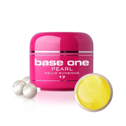 Gel Silcare Base One Pearl - Hello Sunshine 17, 5g