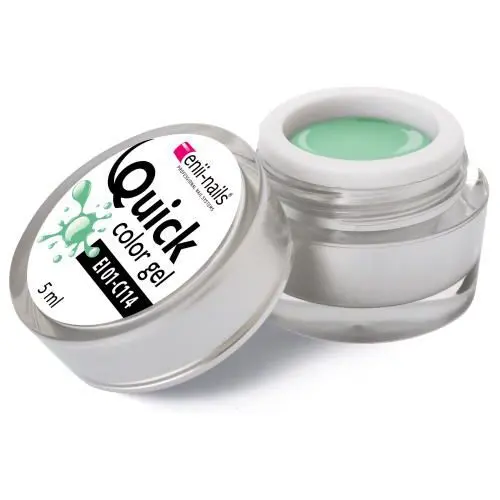 ENII Quick Color LED/UV Gel - Light Green, 5ml