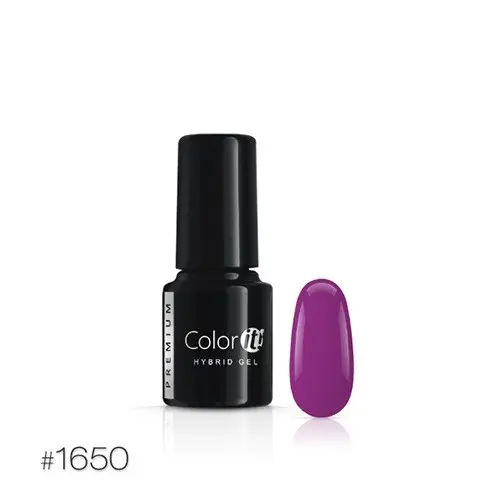 Gél lakk - Color IT Premium 1650, 6g/gél lakk készítés