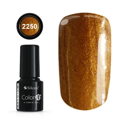 Gél lakk -Silcare Color IT Premium Gold 2250, 6g/gél lakk készítés