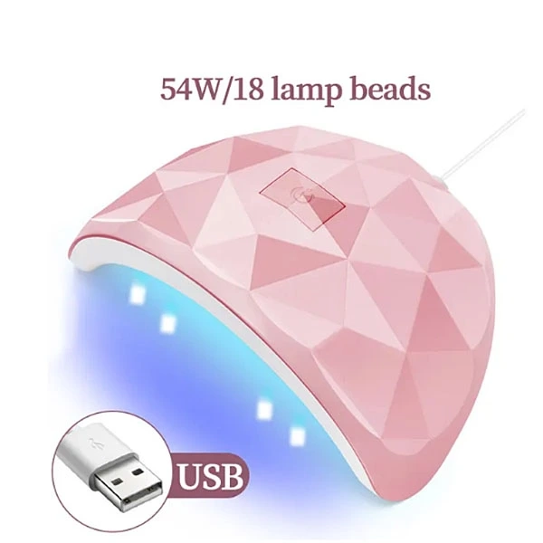 Rózsaszín LED lámpa – 36W