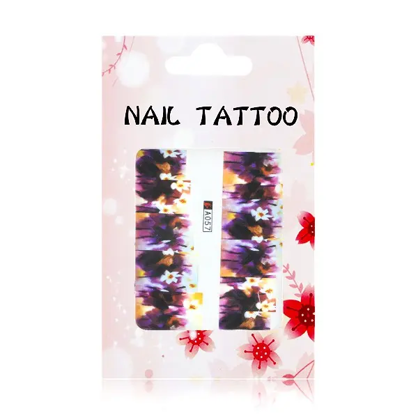 Luxus vizes matrica – Virágok – A057 