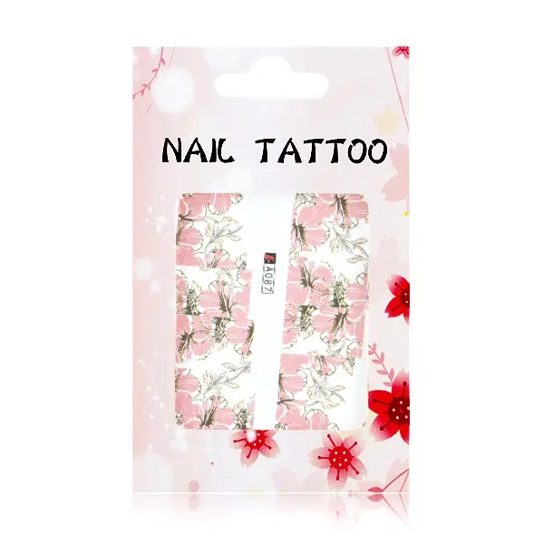 Luxus vizes matrica – Virágok – A087