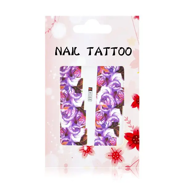 Luxus vizes matrica – Virágok – A088 