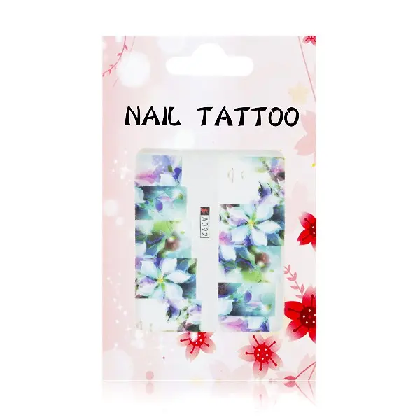 Luxus vizes matrica – Virágok – A092 