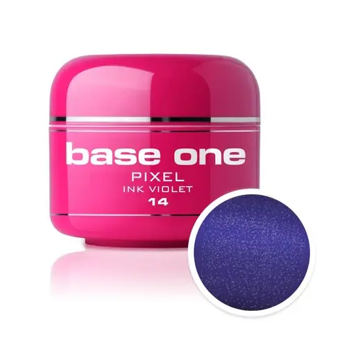Silcare Base One Gel Color Pixel – Ink Violet 14, 5g