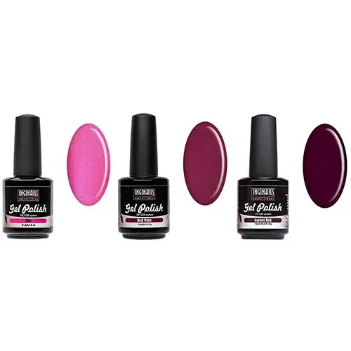 UV gél lakk szett kicsi, 3db - gyönygyházfényes/gél lakk készítés