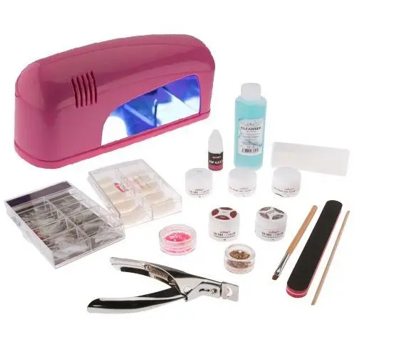 Basic UV zselés készlet nagy - 2 fázisú, 1 fénycsöves UV lámpa