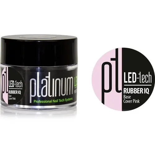 Platinum LED-tech Rubber IQ - Base Cover Pink, 40g