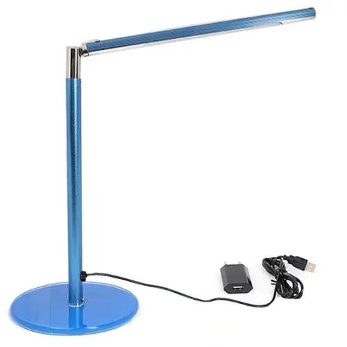 Manikűr asztali lámpa - kék