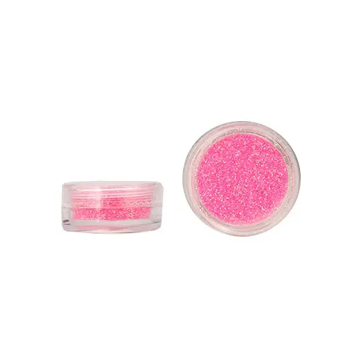 Glitteres díszítőpor - neon rózsaszín