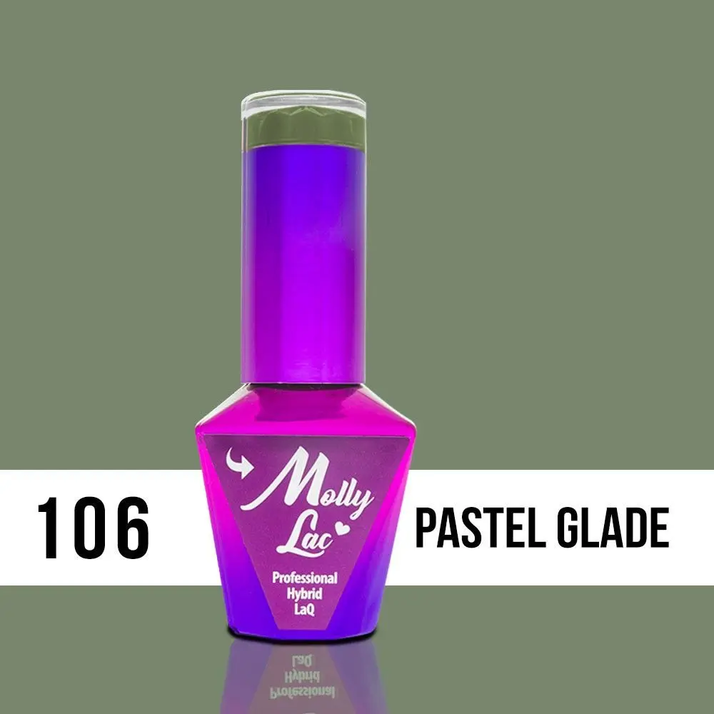 MOLLY LAC UV/LED gél lakk Pure Nature - Pastel Glade 106, 10ml/gél lakk készítés
