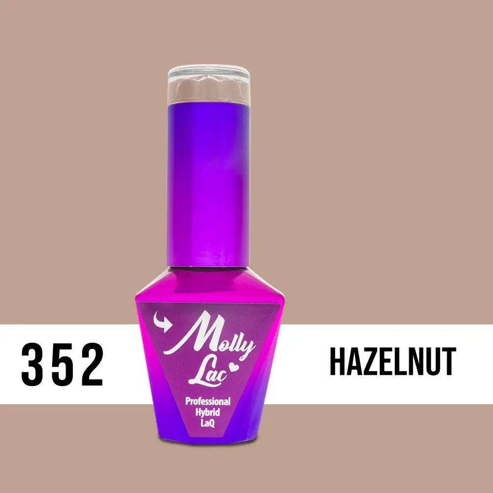 MOLLY LAC UV/LED gél lakk Choco Dreams - 352, 10ml/gél lakk készítés