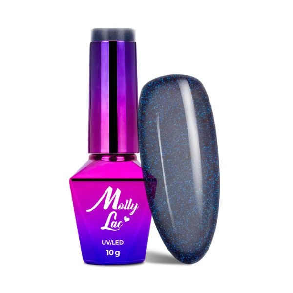 MOLLY LAC UV/LED gél lakk Obsession - Deep Galaxy 218, 10ml/gél lakk készítés
