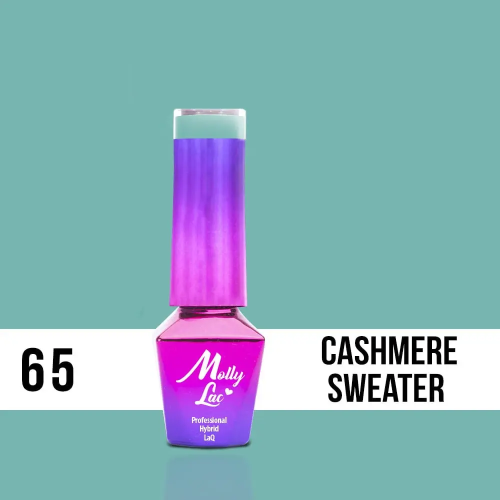 MOLLY LAC UV/LED gél lakk Delicate Woman - Cashmere Sweater 65, 5ml/gél lakk készítés