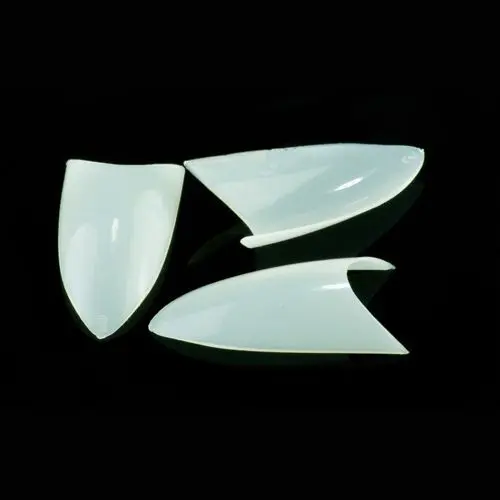 Oval French Natural, 50db-os box - műkörmök Inginails 3-as méret