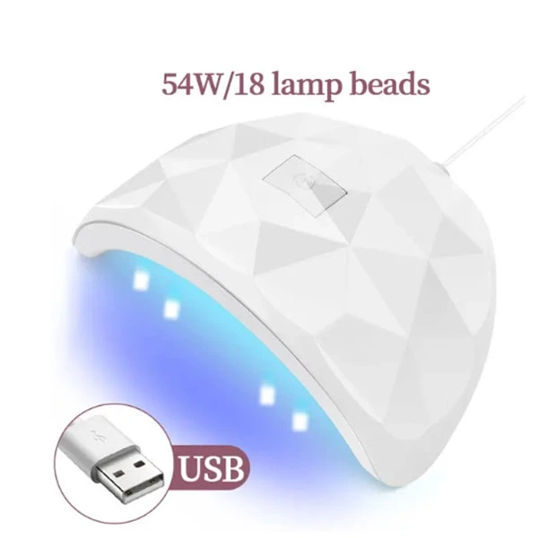 LED lámpa zselés körmökre - fehér 36W
