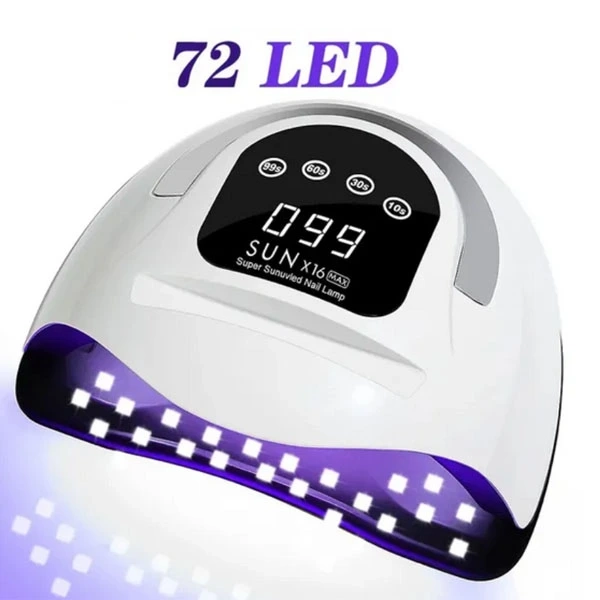 LED lampa na gélové nechty, biela -320W 72LED