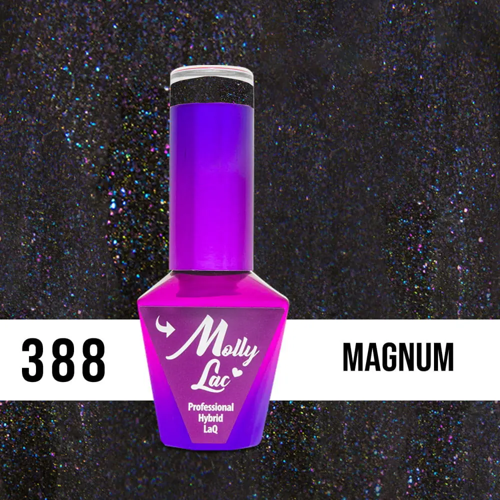 MOLLY LAC UV/LED gél lakk Wedding Dream and Champagne  - Magnum 388, 10ml/gél lakk készítés