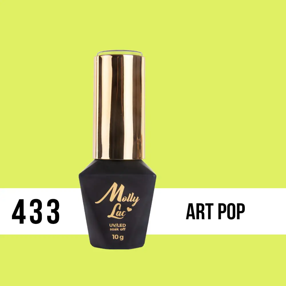 Gél lakk, UV/LED  Pablo Rozz - Art Pop 433, 10ml/gél lakk készítés