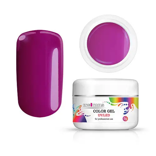 Színes zselé Inginails UV/LED - Violet Smoke, 5g 