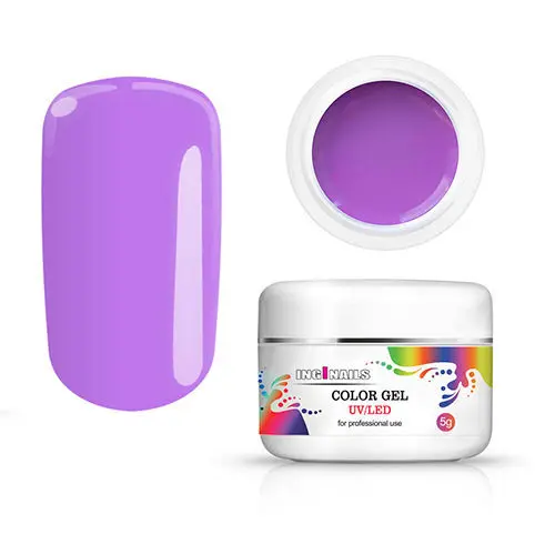 Színes zselé Inginails UV/LED - Deep Purple, 5g