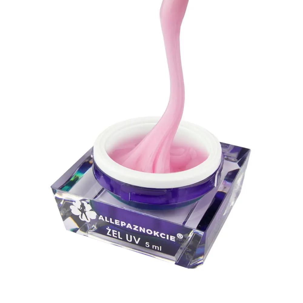 UV műköröm építő zselé - Jelly Perfect French Elegant Pink, 5ml