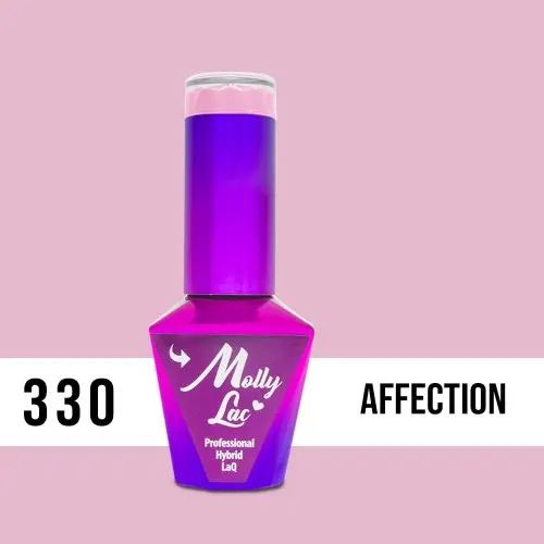MOLLY LAC UV/LED gél lakk Fancy Fashion - Affection 330, 10ml