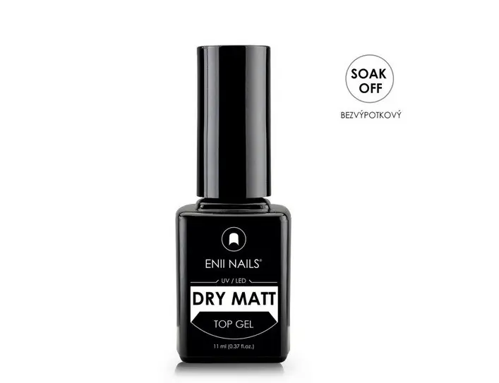 Soak off gél lakk - Dry Matt, 11 ml