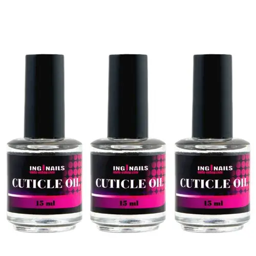 Cuticle Oil TEATREE 15ml - körömbőr olaj Inginails, 3db