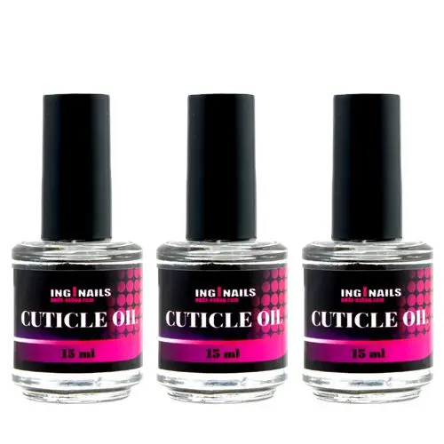 Cuticle Oil ALMOND 15ml - körömbőr olaj Inginails, 3db