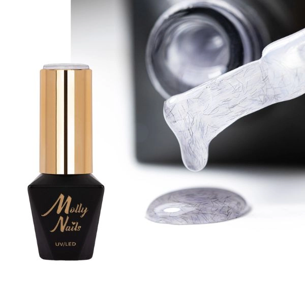 Molly Nails Top Matt Sweater Cotton - Grey nr.6, 10g