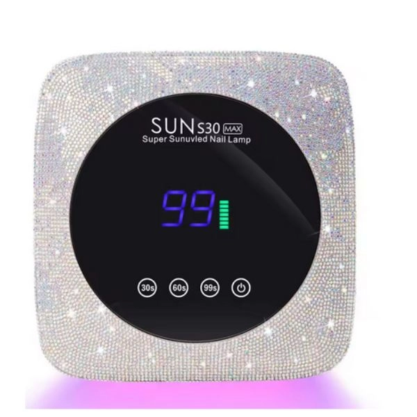 UV/LED 180 W-os lámpa SUN S30 MAX, kövekkel